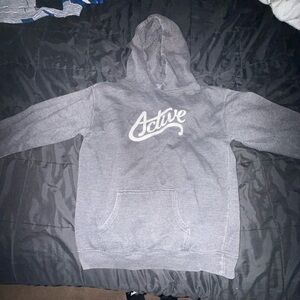Active Ride Shop Gray Hoodie for Men
